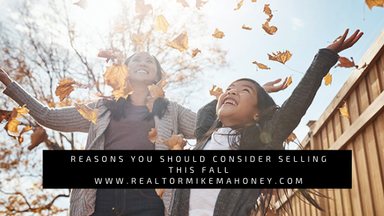Reasons you should consider selling this fall