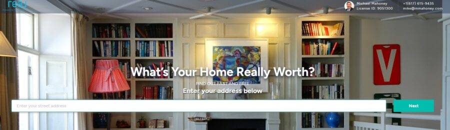 Get the value of your home now. 